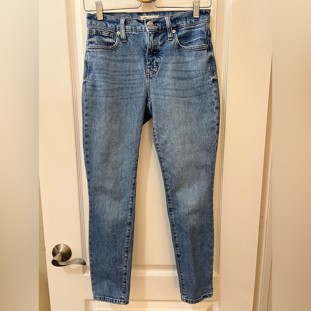 Madewell Classic 9” High-Rise Blue Skinny Jeans Women’s 26